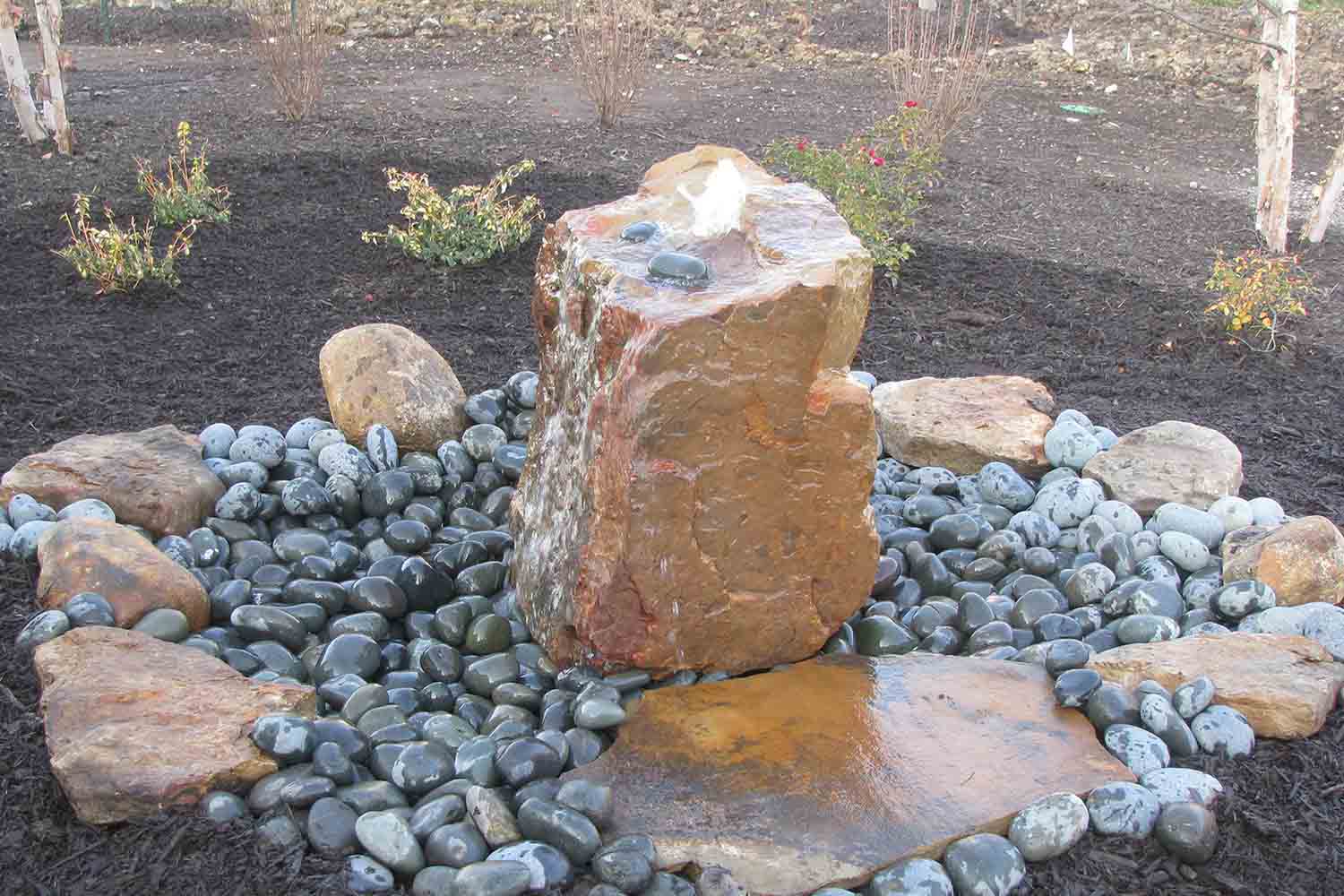 Bubbling Rocks - Swan Water Gardens 